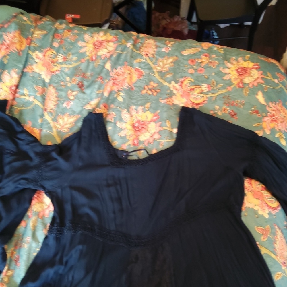 Navy blue dress